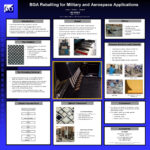 Poster showing conversion process from Ball Grid Array (BGA) Reballing for Military and Aerospace Applications.